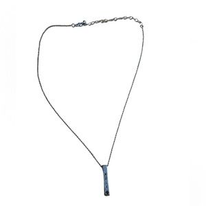 10” New Orleans sterling silver chain.